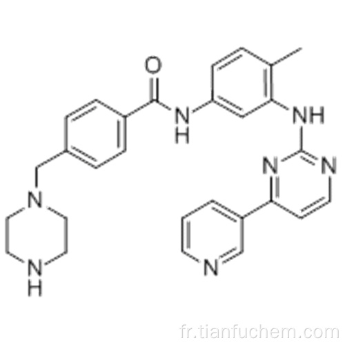 Benzamide, N- [4-méthyl-3 - [[4- (3-pyridinyl) -2-pyrimidinyl] amino] phényl] -4- (1-pipérazinylméthyle) - CAS 404844-02-6